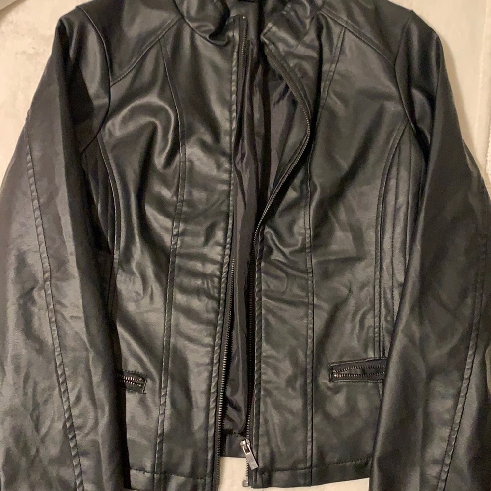 Leather jacket